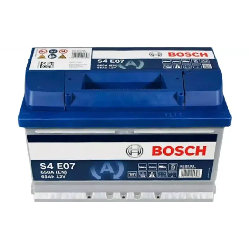 بطارية Bosch S4 12V 65Ah 650A R+ (0092S4E070)