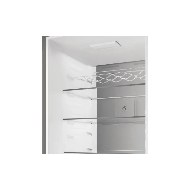Холодильник Whirlpool (WHK26373XBR6EA), 252/118 л, 186.5 х 59.5 х 67.3 см, Grey
