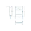سكة مناشف ساخنة Mario, Chrome (2.3.8600.10.P)