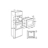 Built-in microwave oven Electrolux (EMS4253TBX), 25 l, 900 W, Stainless steel