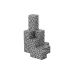 Magnetni set za gradnjo Same Toy Creative Set Cobblestone (MCRAFT-4004-SM)