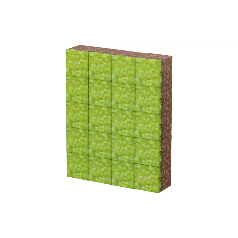 مجموعة بناء مغناطيسية Same Toy Creative Set Grass (MCRAFT-2002-SM)