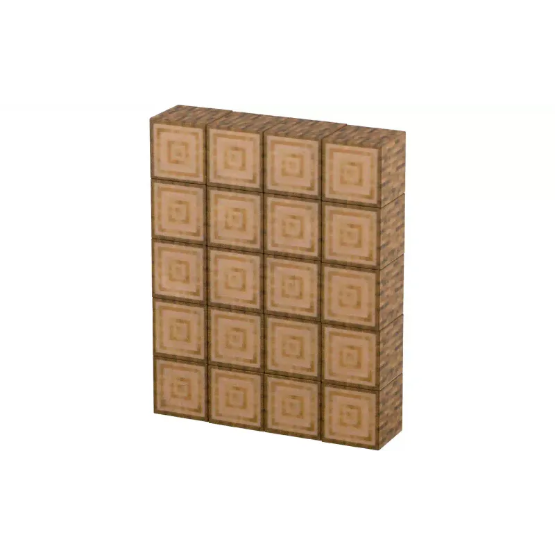 Σετ μαγνητικών κατασκευών Same Toy Creative Set Wood (MCRAFT-1711-SM)