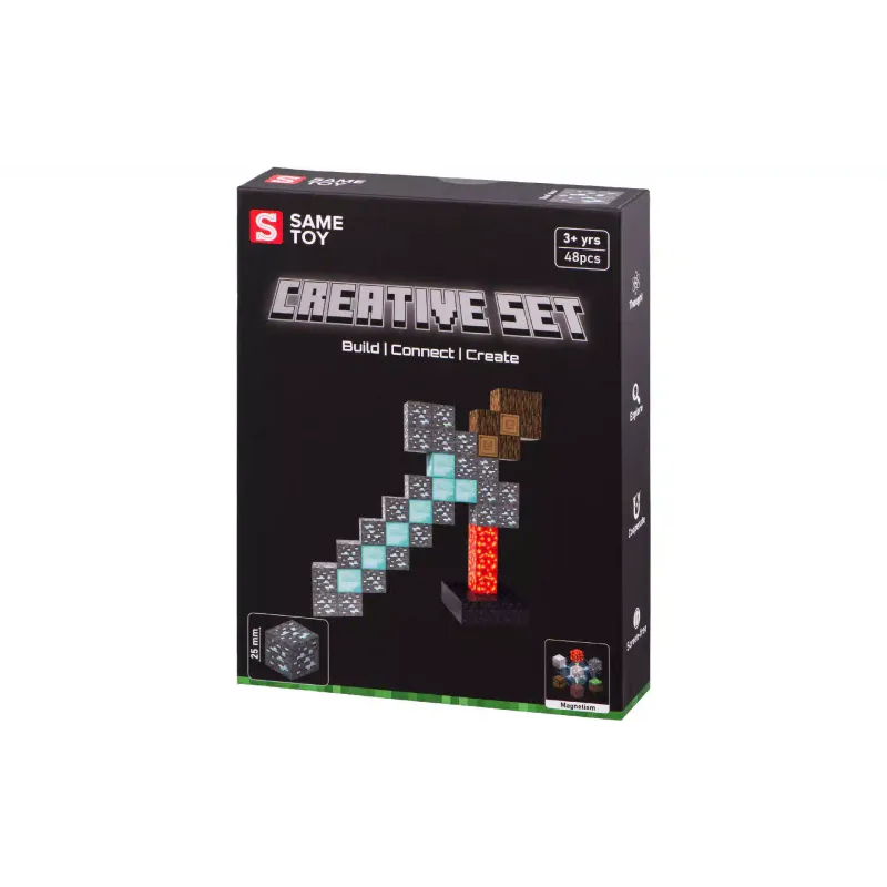 Juego de construcción magnético Same Toy Creative Set Sword (MCRAFT-1197-SM)