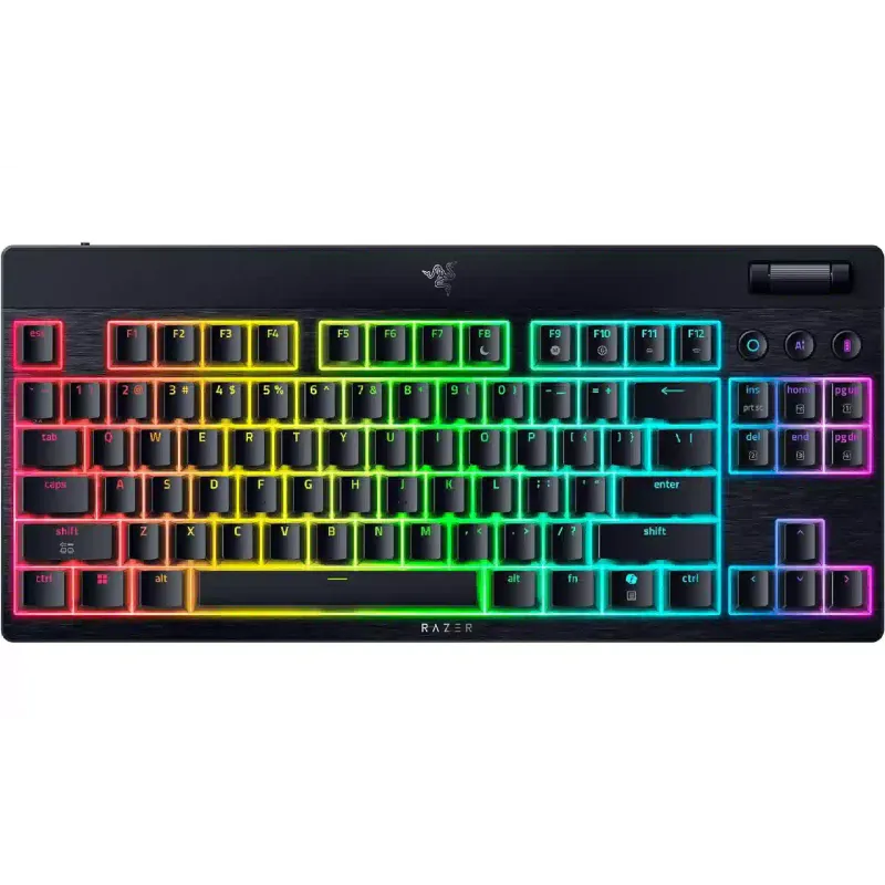 Μηχανικό πληκτρολόγιο Razer BlackWidow V4 Low-profile TKL HyperSpeed, Black (RZ03-05450500-R3M1)
