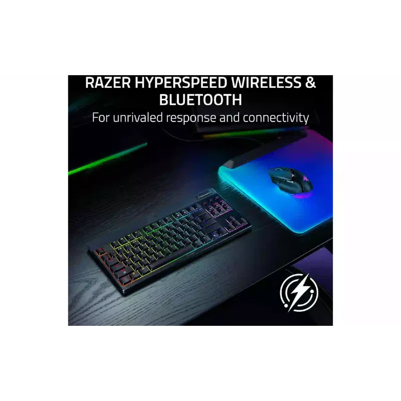Μηχανικό πληκτρολόγιο Razer BlackWidow V4 Low-profile TKL HyperSpeed, Black (RZ03-05450500-R3M1)