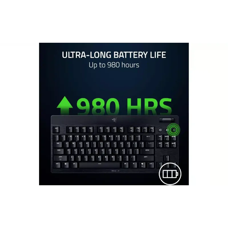 Μηχανικό πληκτρολόγιο Razer BlackWidow V4 Low-profile TKL HyperSpeed, Black (RZ03-05450500-R3M1)