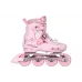 أحذية التزلج Miqilong Lumi 33-36, Pink (LSW-HA33-PINK)