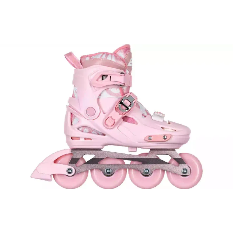 أحذية التزلج Miqilong Lumi 33-36, Pink (LSW-HA33-PINK)