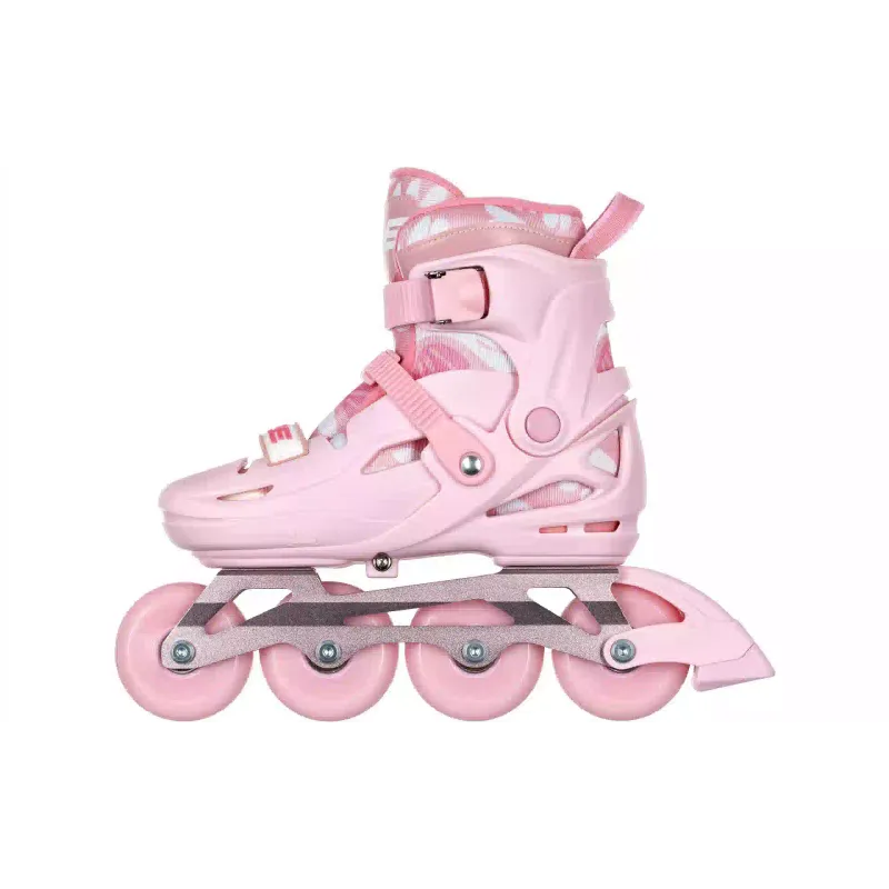 أحذية التزلج Miqilong Lumi 33-36, Pink (LSW-HA33-PINK)