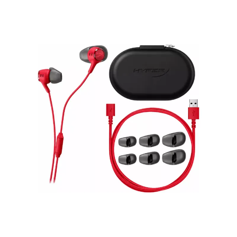 Headset HyperX Cloud Earbuds III S (BN7S2AA), Red