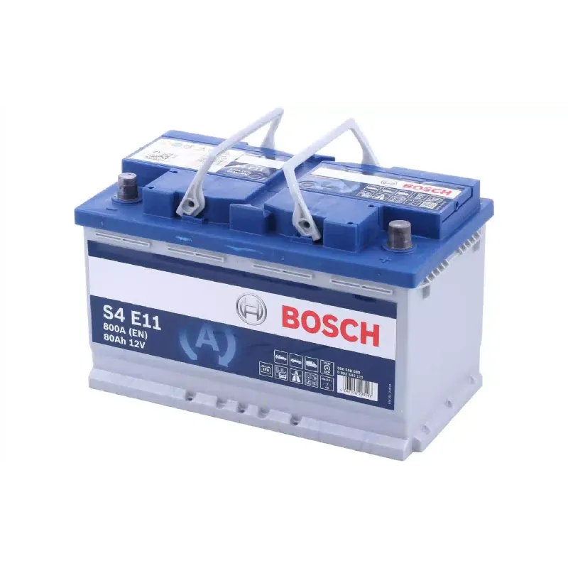 Batterie Bosch S4 12V 80Ah 800A R+ (0092S4E111)