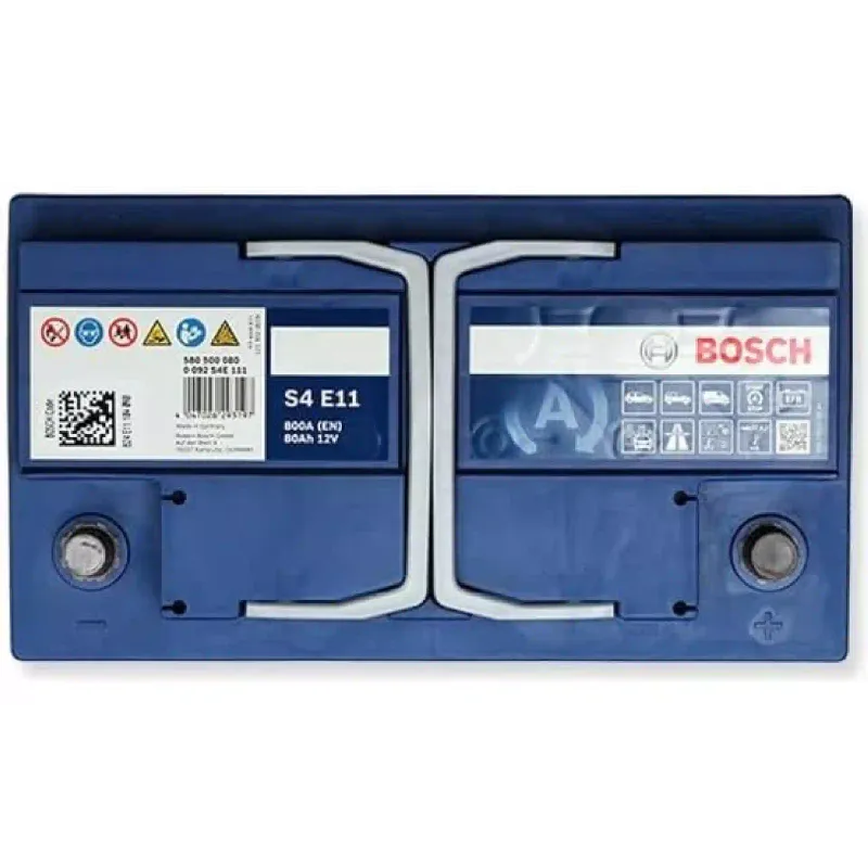 Batterie Bosch S4 12V 80Ah 800A R+ (0092S4E111)