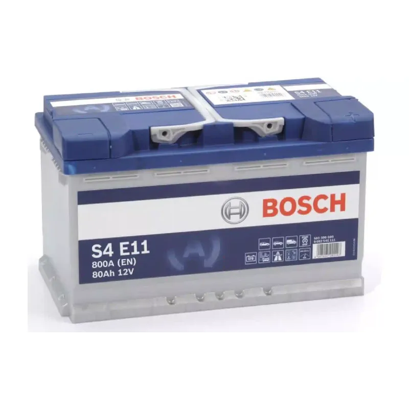 Batterie Bosch S4 12V 80Ah 800A R+ (0092S4E111)