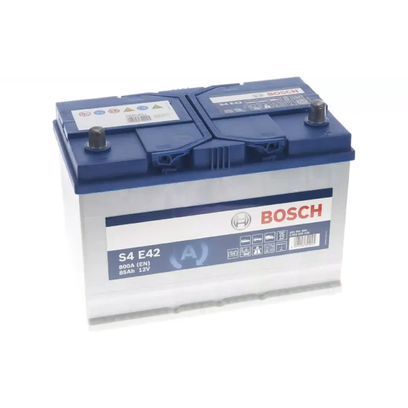 بطارية Bosch S4 12V 85Ah 800A R+ (0092S4E420)