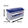 بطارية Bosch S4 12V 95Ah 800A R+ (0092S40130)