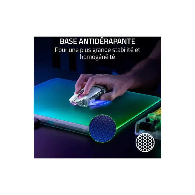Ігрова поверхня Razer Firefly V2 Pro (RZ02-04920400-R3M1), Phantom White