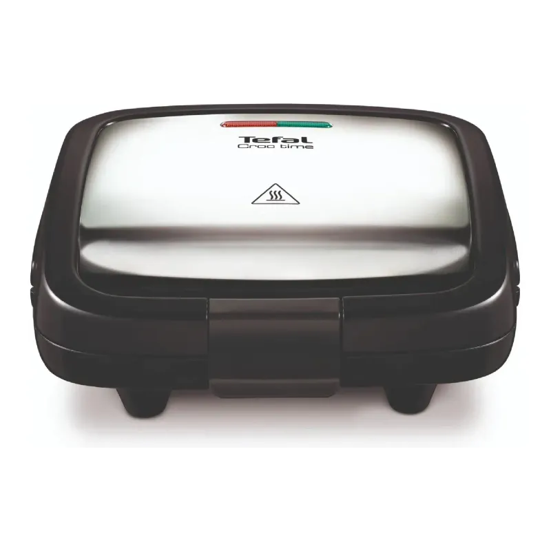Sanduicheira Tefal Croc Time, Black/Silver (SM193D34)