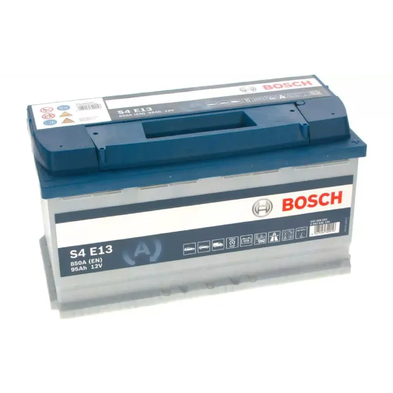 بطارية Bosch S4 12V 95Ah 850A R+ (0092S4E130)