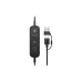 On-Ear-Stereo-Headset Poly Mission 625, Black (C01C6AA)