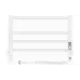 Heated towel rail Ardesto (12-166155-5080), Wi-Fi, White