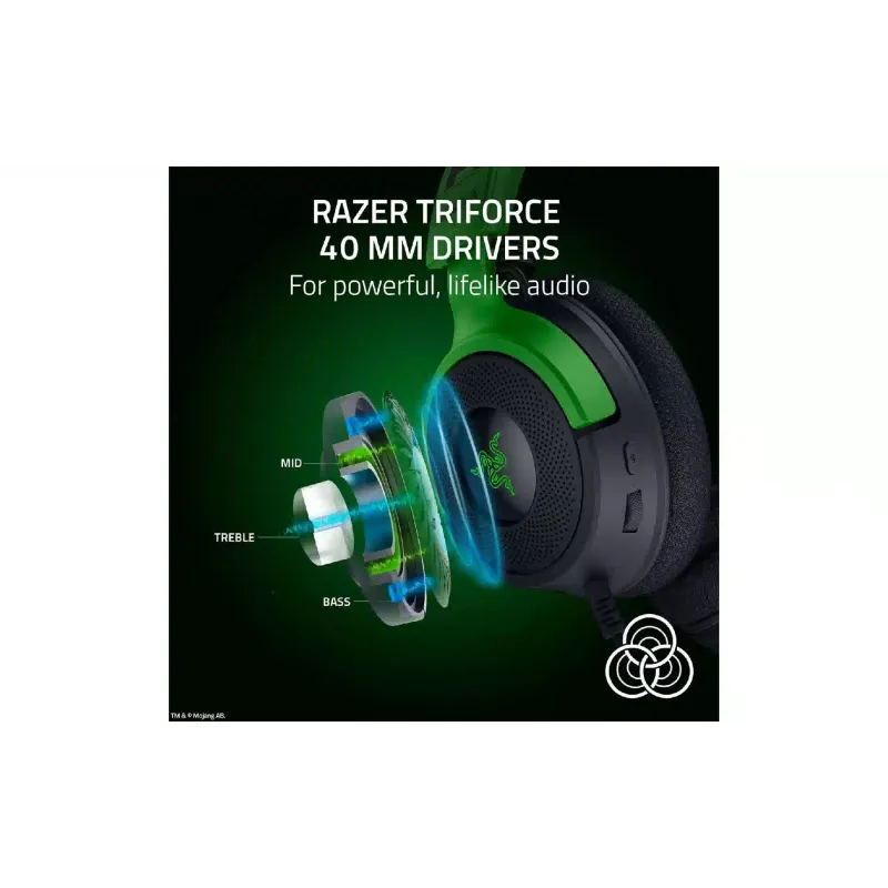 سماعة الرأس Razer Kraken V4 X Minecraft Edition (RZ04-05180200-R3M1)