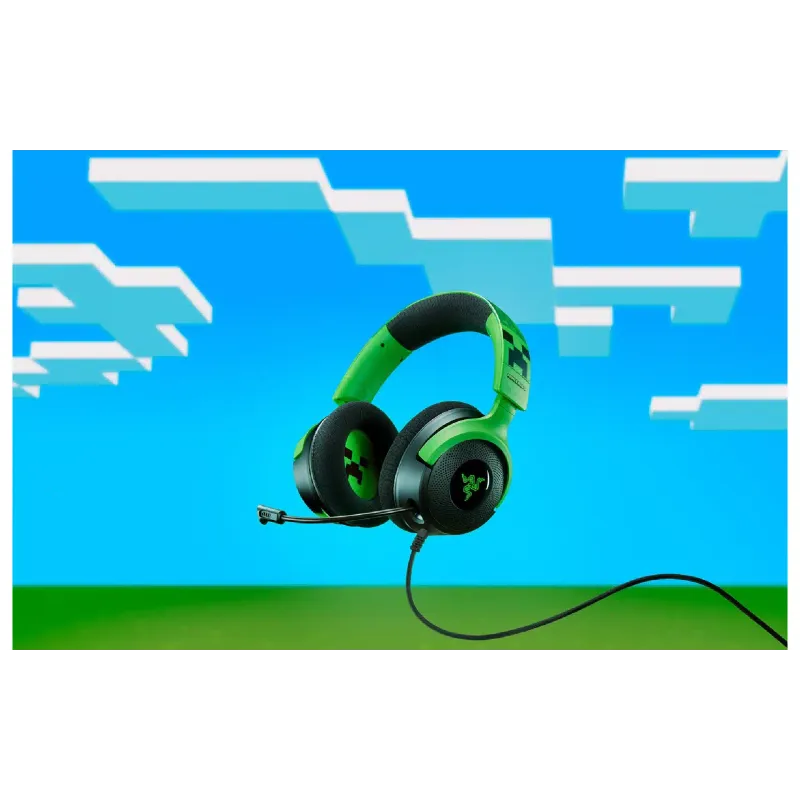 سماعة الرأس Razer Kraken V4 X Minecraft Edition (RZ04-05180200-R3M1)