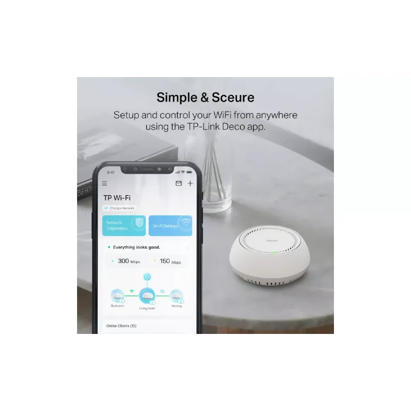 Sistema Wi-Fi TP-Link (Deco BE65 POE 3 pack)