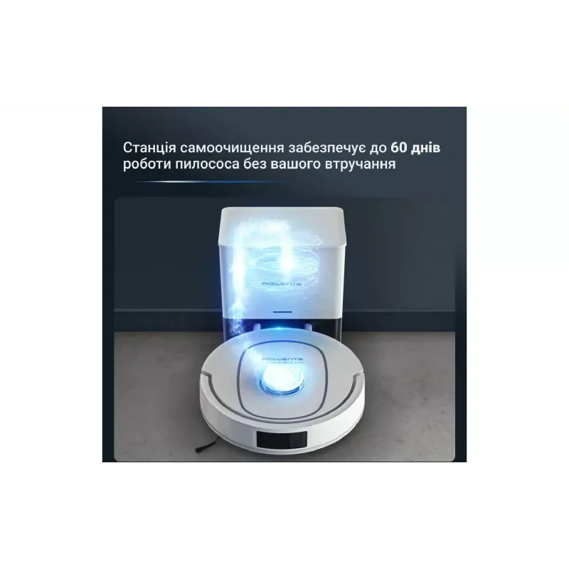 Robot vacuum cleaner Rowenta X-Plorer Serie 380+ (RR89U7E0), 280 ml, White