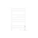 Toalheiro aquecido Ardesto, White (12-179155-4880)