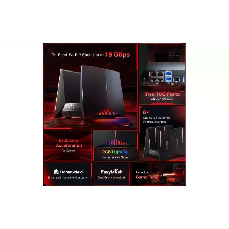 Roteador TP-Link (Archer GE800)