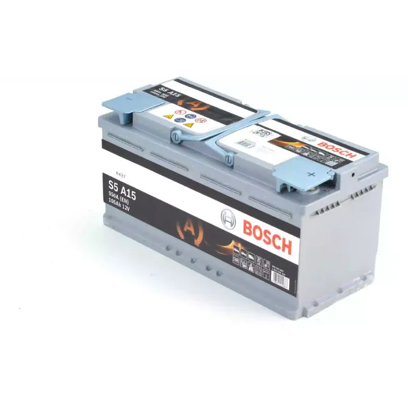 بطارية Bosch S5 AGM 12V 105Ah 950A R+ (0092S5A150)