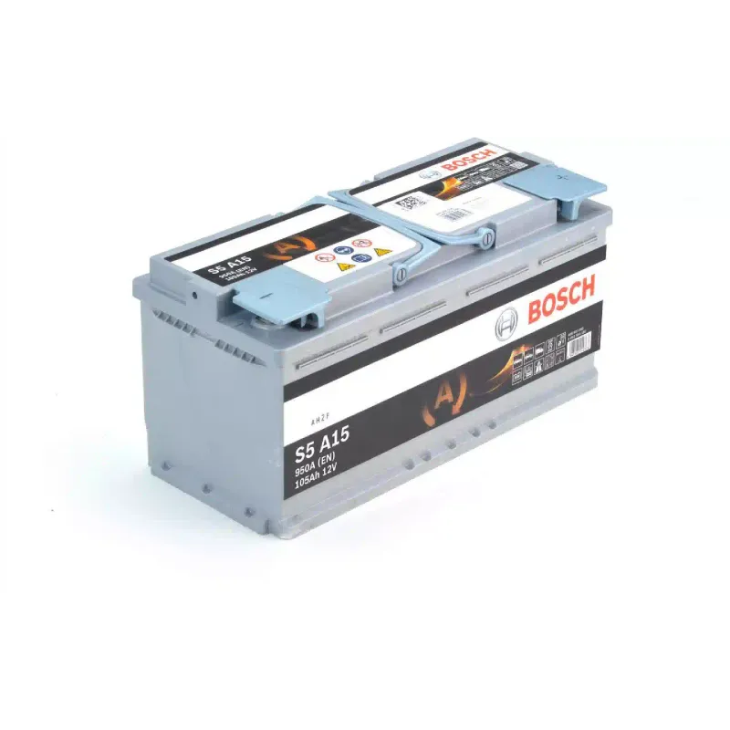 بطارية Bosch S5 AGM 12V 105Ah 950A R+ (0092S5A150)