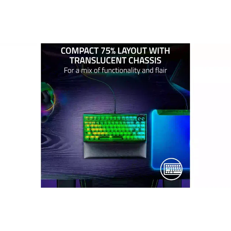 Mechanische Tastatur Razer BlackWidow V4, Phantom Green (RZ03-05003300-R3M1)