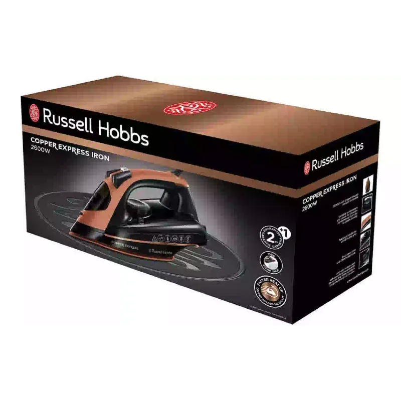 حديد Russell Hobbs Copper Express, Black/Brown (23975-56)