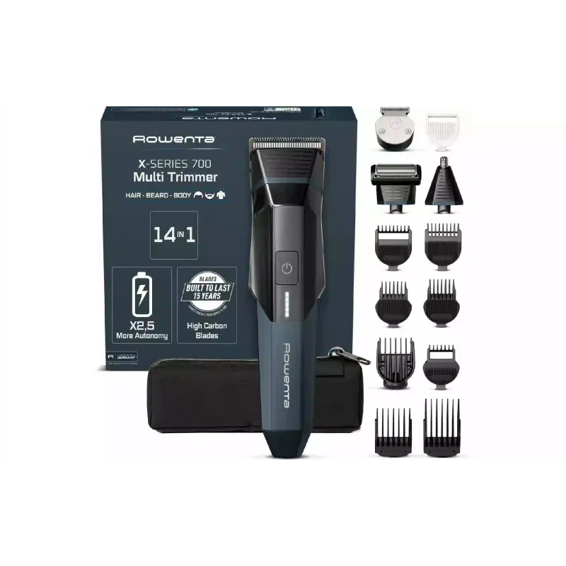 Тример за глава и тяло Rowenta X Series 700, Black (TN9650E0)
