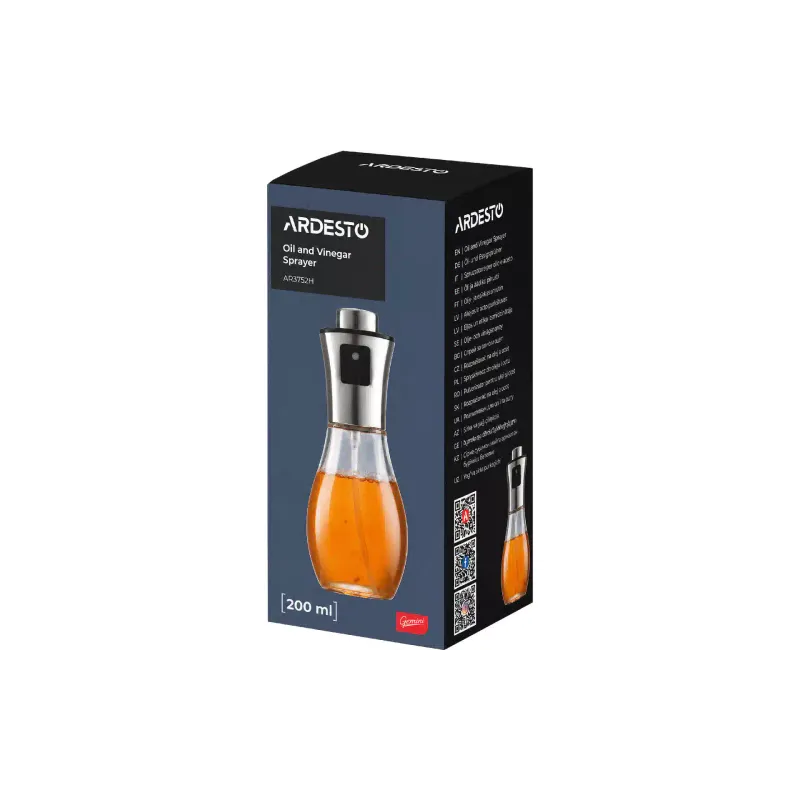 Vinegar and oil sprayer Ardesto Gemini (AR3752H), 200 ml, Transparent