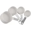 Um conjunto de colheres de medida Ardesto Tasty baking, Gray (AR1563G)