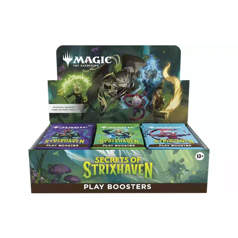 Игра Pokemon TCG Magic The Gathering Secrets of Strixhaven Play Booster box (195166316703)