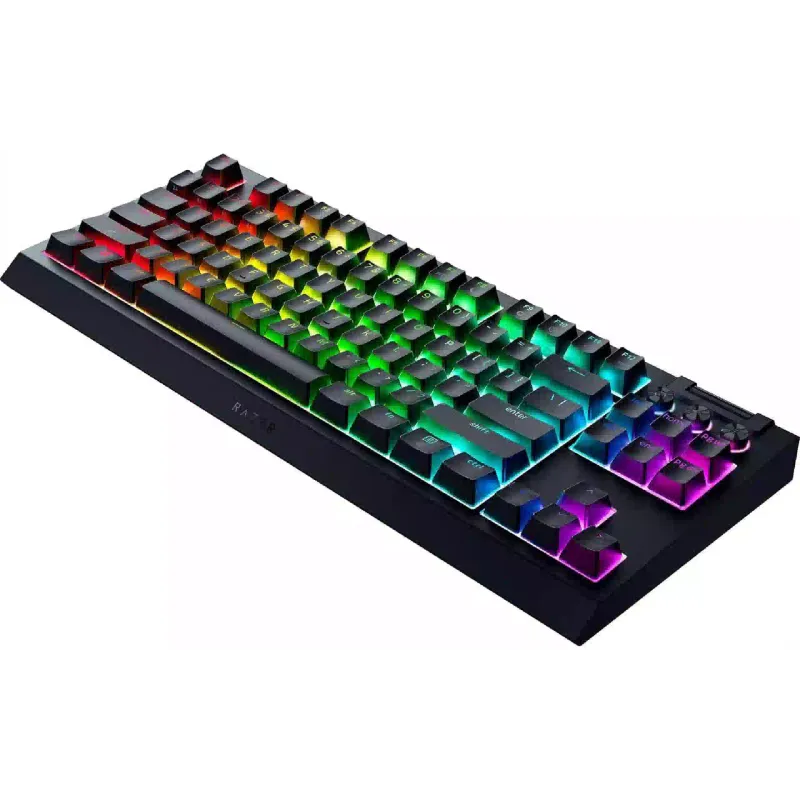 Клавіатура механічна Razer BlackWidow V4 TKL HyperSpeed (RZ03-05480100-R3M1), Black