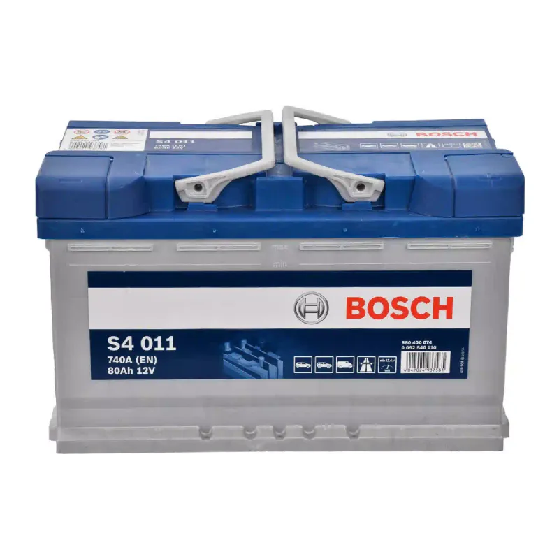 Батерия Bosch S4 12V 80Ah 740A R+ (0092S40110)