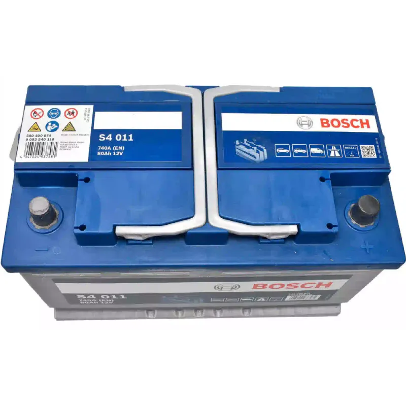 Батерия Bosch S4 12V 80Ah 740A R+ (0092S40110)