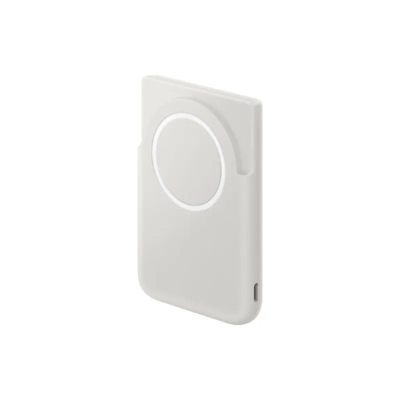 باور بانك Samsung Magnet Wireless Battery 5000 mAh, Light Grey (EB-U2500XJEGWW)