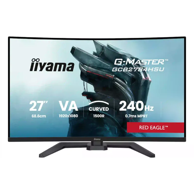 Монітор вигнутий Iiyama 27" FHD  (GCB2784HSU-B1)