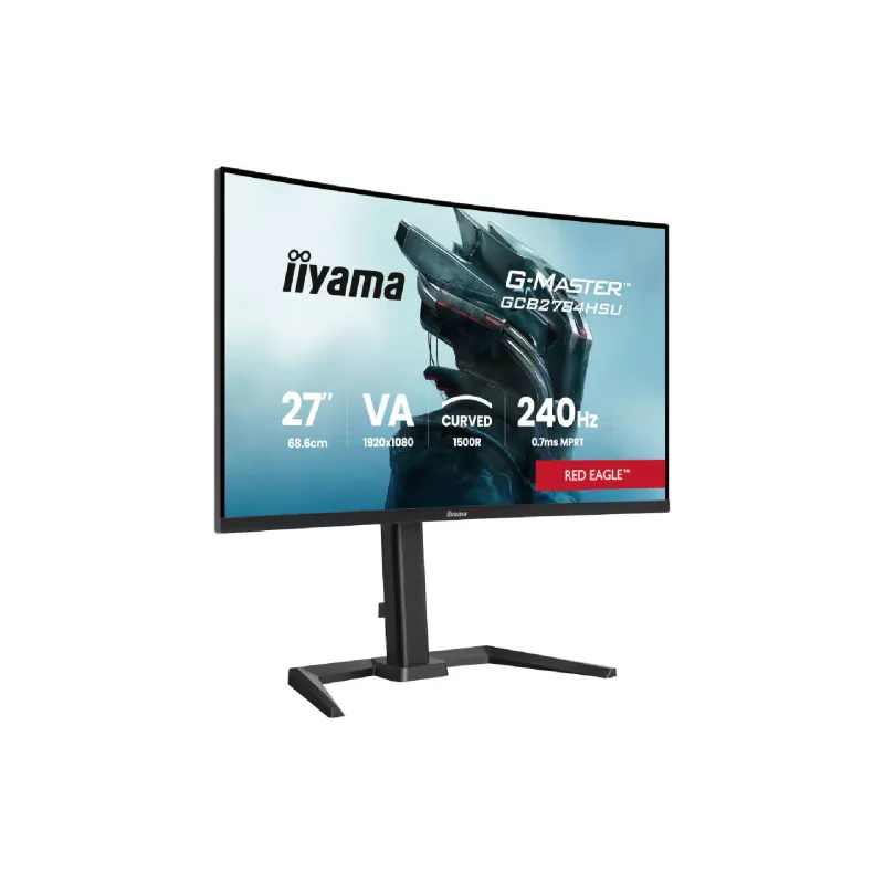 Монітор вигнутий Iiyama 27" FHD  (GCB2784HSU-B1)