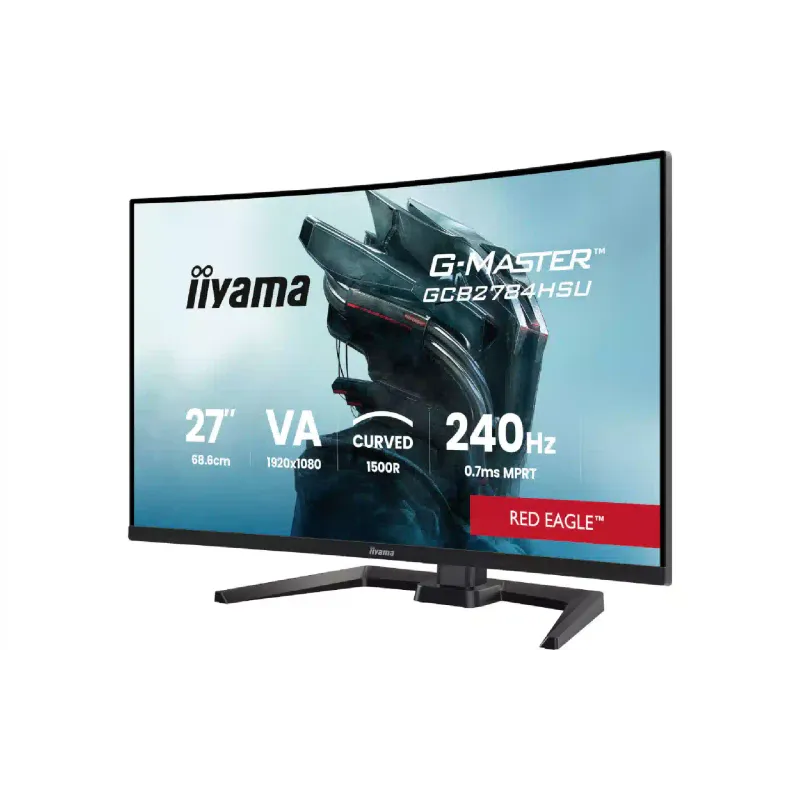 Монітор вигнутий Iiyama 27" FHD  (GCB2784HSU-B1)