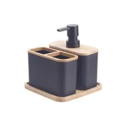 Conjunto de banheiro Ardesto Minimalism, Black (ARHB3123BB)