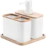 Badezimmerset Ardesto Minimalism, White (ARHB3123WB)