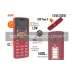 Mobiltelefon 2E E240 2025, Red (794300867219)