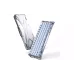 Магнитна клавиатура GravaStar Mercury V60, Sliver Frost (GSV60PRO_XTAL_S_SLV)